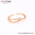 64517 Xuping fabricante de jóias de moda China atacado ouro três peças conjunto de jóias geométricas